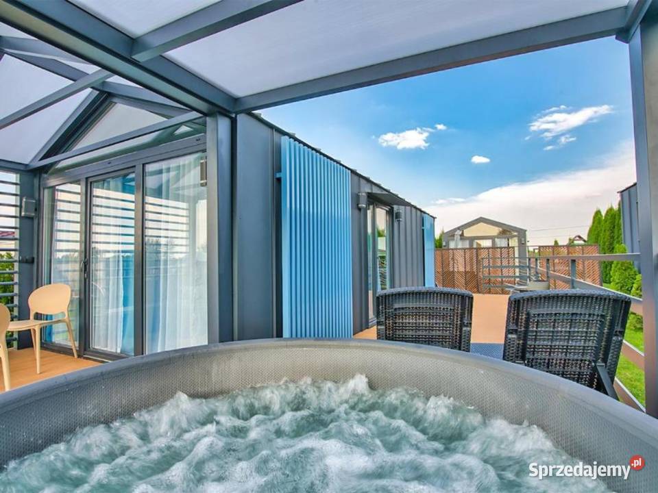 Komfortowe domki z basenem i strefą SPA 100m 35m2 Zator