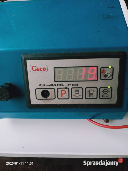 G 406 P 08 GECO sterownik pieca kotła regulator