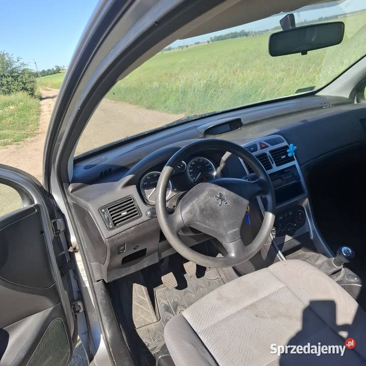 Peugeot 307 14 B Gaz 2003 rklimatyzacja Żnin