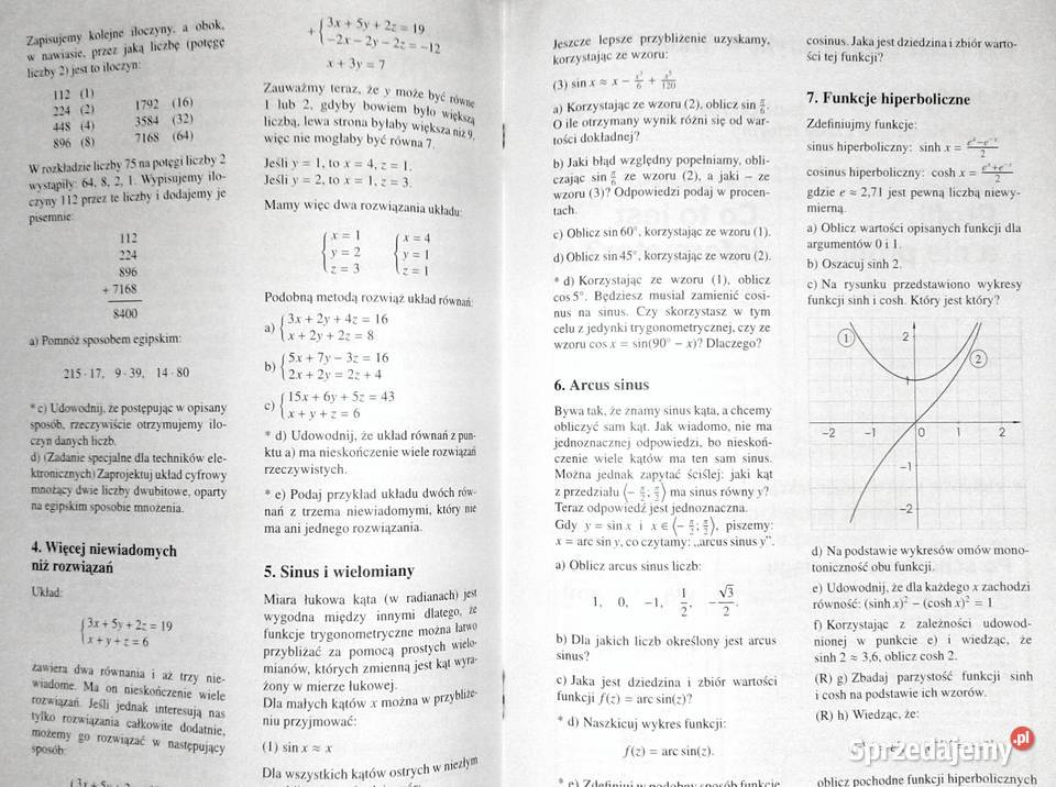 Matematyka w szkole 0102 2004 Matura 2005 red Chełm sprzedam