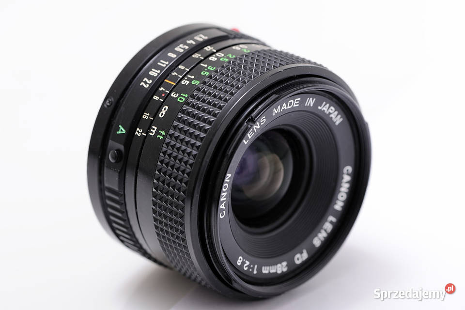 Obiektyw Canon FD 28mm f28 FD Wrocław