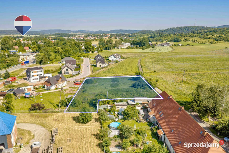 Działka budowlana 2873 m z mediami i dojazdem Jeleniów