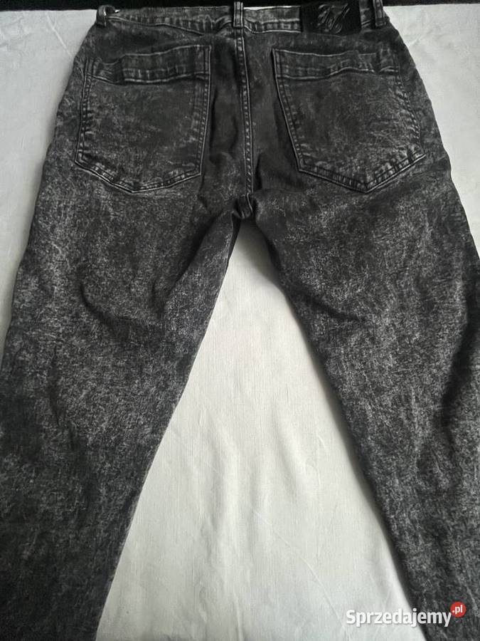 Spodnie jeansowe męskie SIKSILK skinny rozmiar L Sochaczew