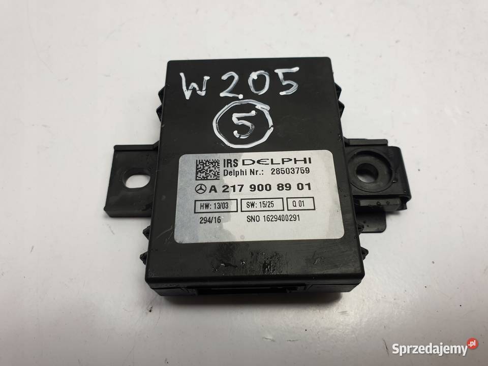 Mercedes A205 W205 MODUŁ STEROWNIK A2179008901 lubelskie Rudka