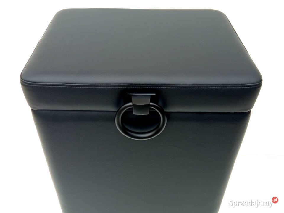 Kufer Kosz na pranie Bieliźniak czarny