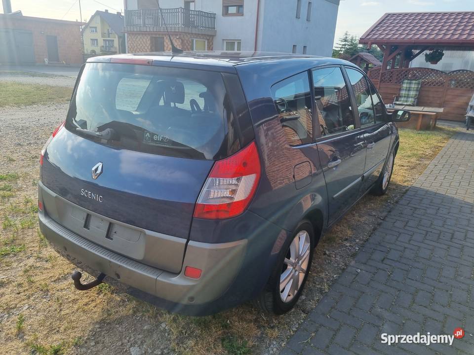 Grand scenic II 20 16V Turbo 163 6 biegów vat Dobra sprzedam