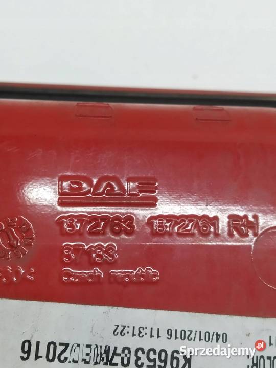 KLAMKA ZEWNĘTRZNA PRAWA PRZÓD 1872763 DAF XF sprzedam