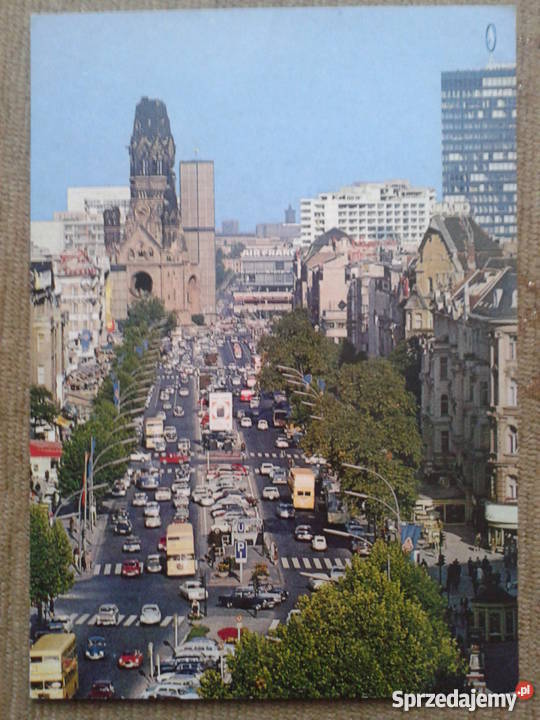 KURFURSTENDAMM GŁÓWNA ULICA ZACHODNIEJ CZĘSCI sprzedam