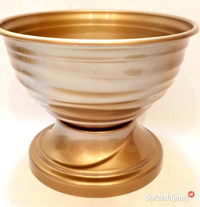 Złote ozdobne gazony 24 na stroiki SAND 24 Siewierz sprzedam