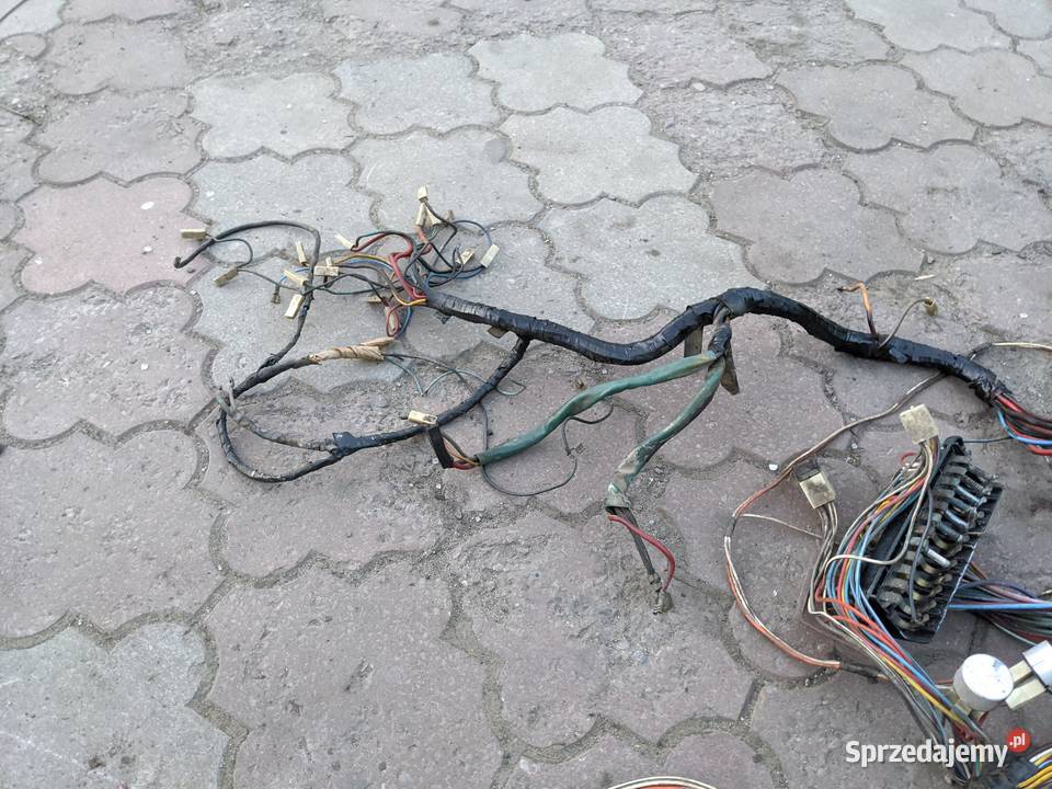 Fiat 125p instalacja elektryczna przd i tyl Stalowa Wola