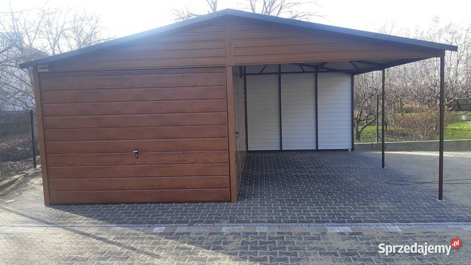Garaż Blaszany 6x6 Garaże Blaszane Wiata Prudnik