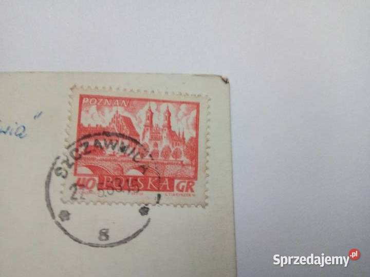 Pocztówka Szczawnica z 1963r Znaczek śląskie