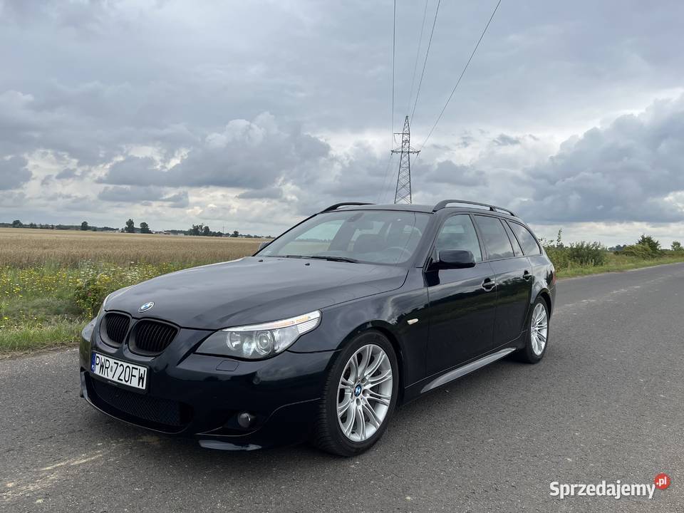 BMW E61M PAKIET 530d żeliwo komforty wentylowane Seria 5 wielkopolskie Września