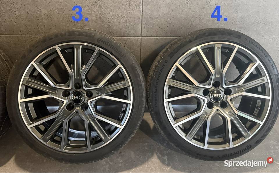 19 Audi A4 A5 A6 quattro 5x112 ET30 85J felgi Lubasz