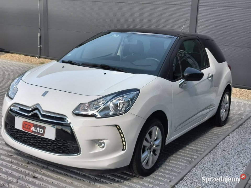 Citroen DS3 BENZYNKA mały przebieg czarny sufit Kęty sprzedam