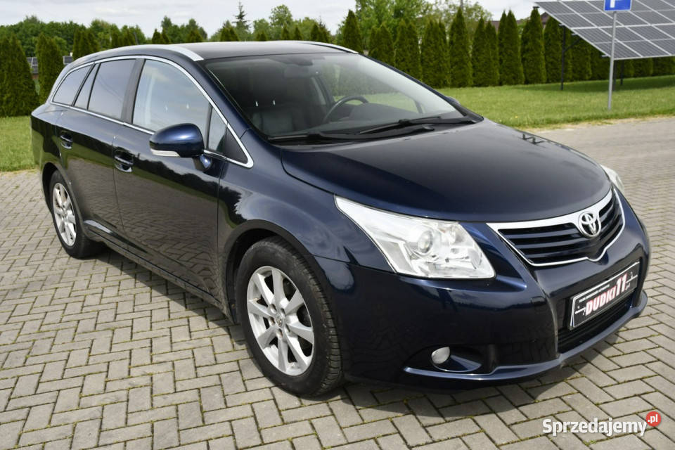 Toyota Avensis 18B DUDKI11 SkóryNaviKlimatronic wielofunkcyjna kierownica Kutno