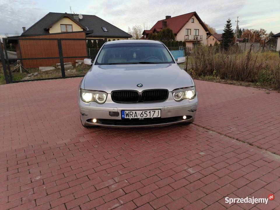 BMW 7 E65 30 diesel 204 Automat Sprawny super mazowieckie