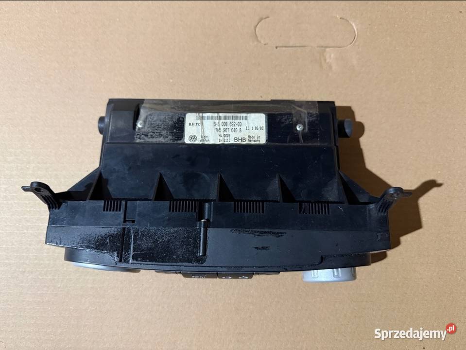 Panel klimatyzacji climatronic Volkswagen T5 osobowe Warszawa