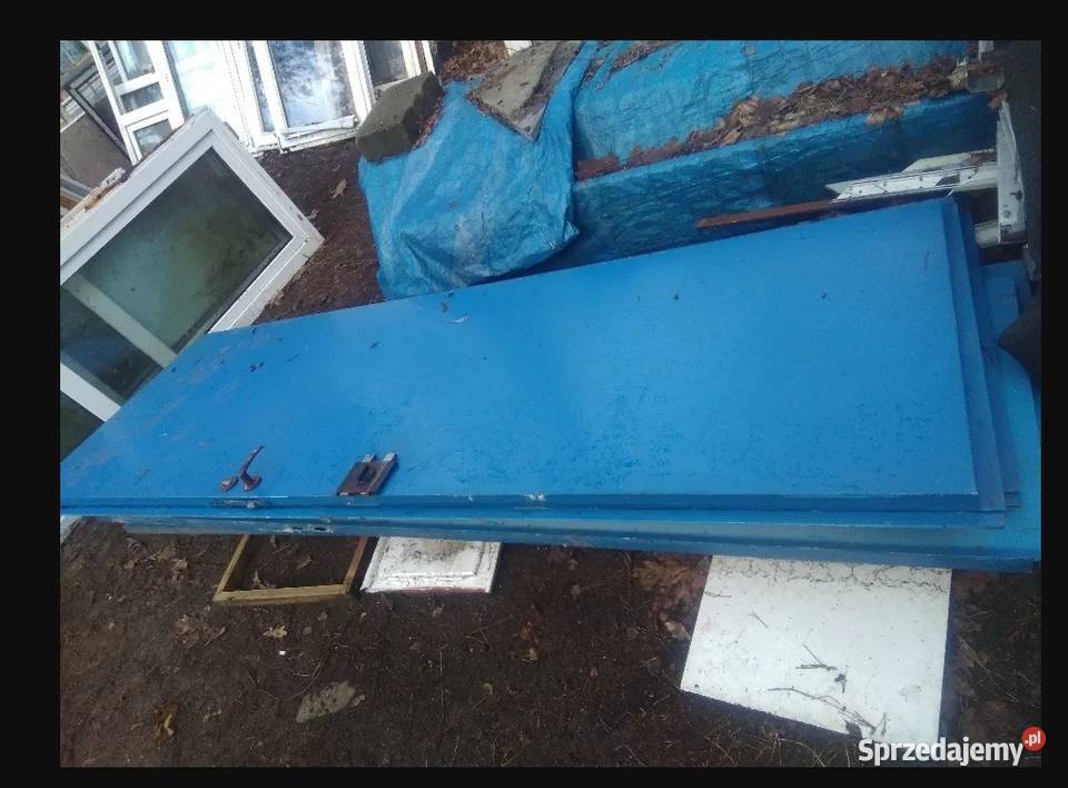 Drzwi stalowe 180 x 280 Mocne Warszawa mazowieckie