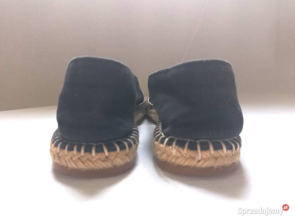 Espadryle czarne Damskie r 375 Aldo stan Białystok