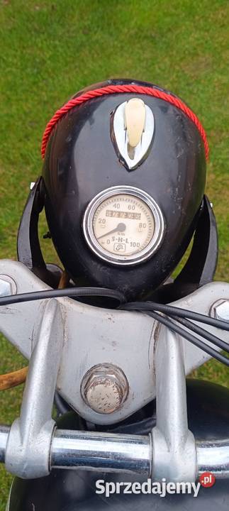 Motocykl SHL 175 wielkopolskie