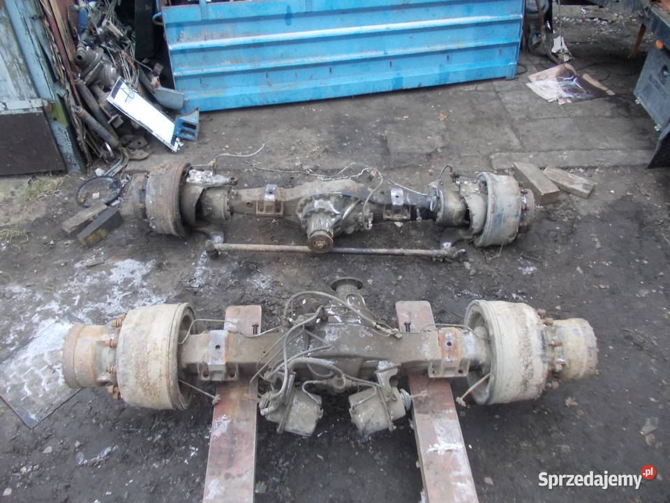 przyczepa leśna z napedem mosty z blokadą lkt Dynów