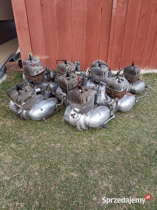 silnik wsk 125 ładne z kolekcji motorynka wsk Kołaczyce