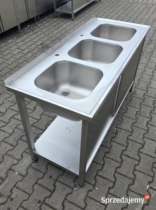 Zlew 3 Komorowy Drzwi Suwane 1506085 M1300 N Nowe Skalmierzyce