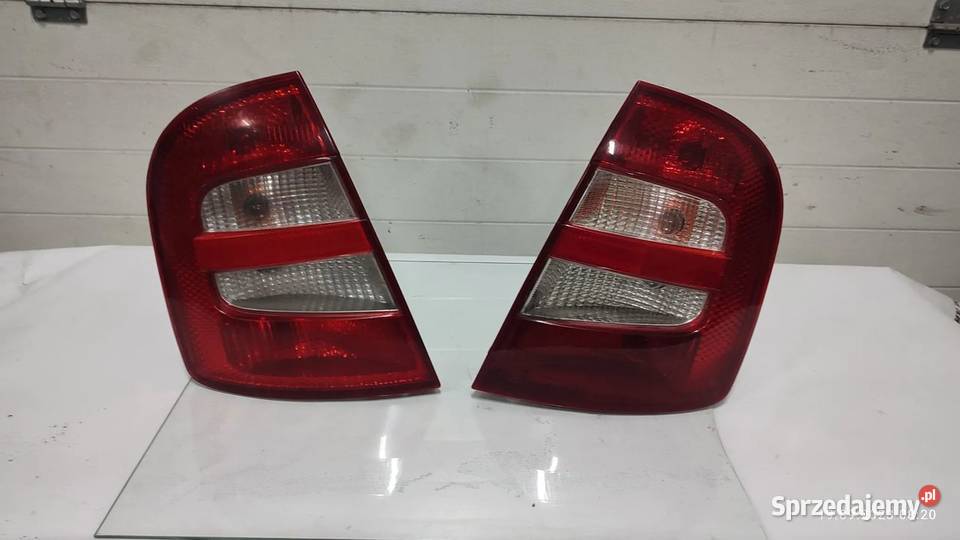 LAMPA TYŁ PRAWA LEWA KOMPLET FABIA I 6Y HB Włoszczowa