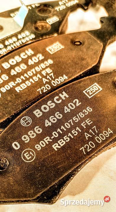 Klocki Hamulcowe Przód BOSCH 0986466402 FORD Gowino