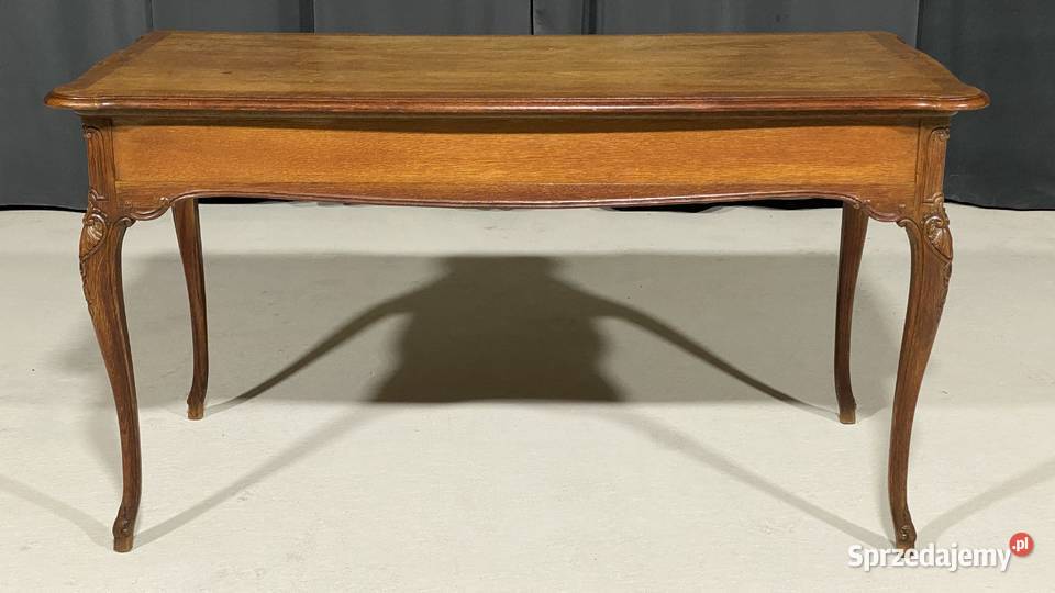 Stylowe biurko dębowe ludwikowskie początek XX sprzedam