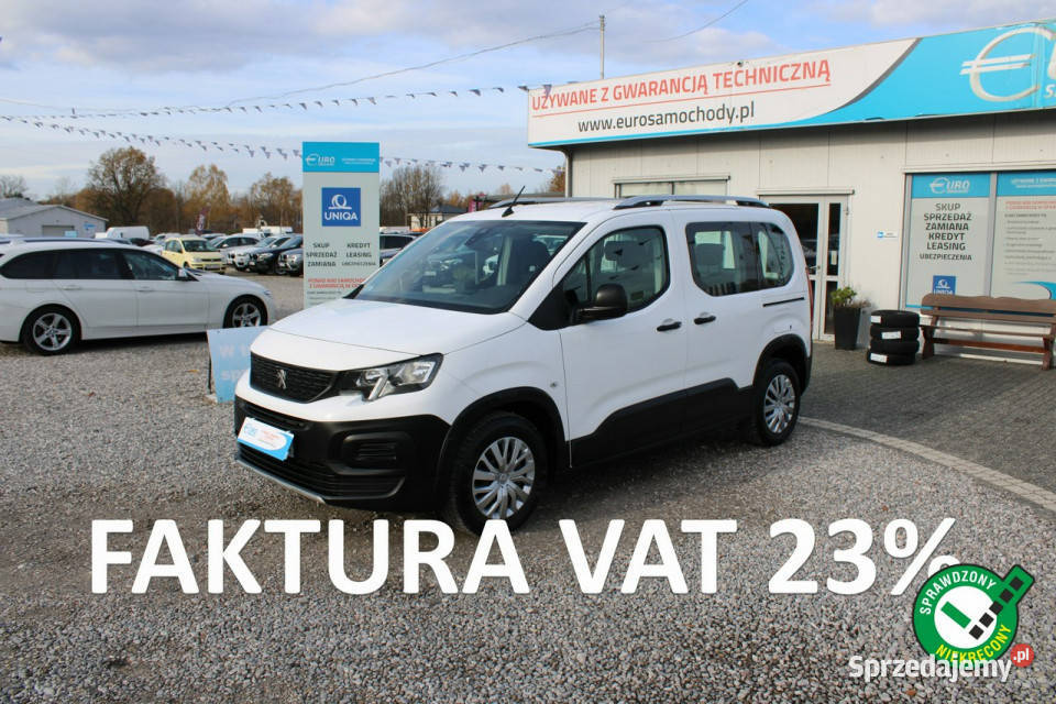 Peugeot RIFTER FvatsalongwarancjaIwłaściciel Warszawa