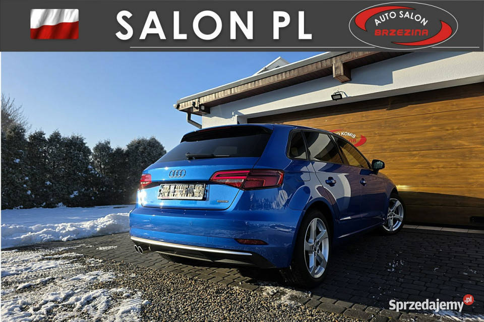 Audi A3 Sportback serwis ASO hak quattro 8V 2012 Rok produkcji 2020 A3