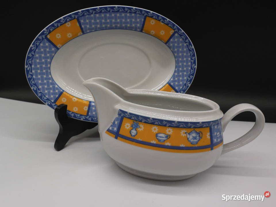 Porcelanowa Sosjerka z Podstawkiem THUN wielkopolskie Raszków