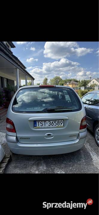 Renault Scenic 2002R 16 benzyna do jazdy Rzepin Drugi