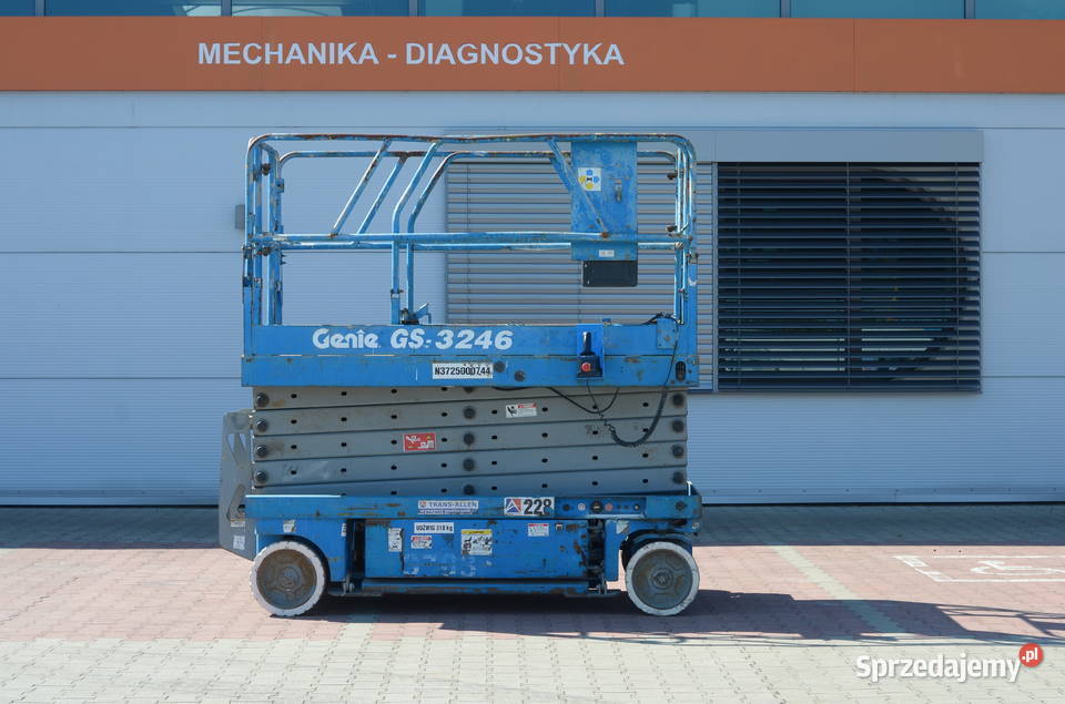 Podnośnik nożycowy GENIE GS 3246 228 Jasło