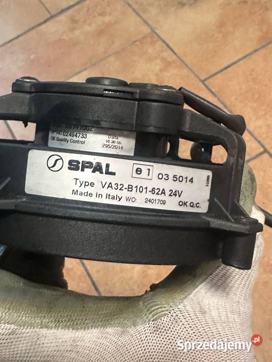 Wentylator SPAL typ VA32B10162A 24V śląskie Antonie