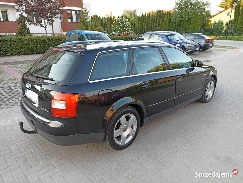 Czarne Audi A4 B6 19 TDI 131 Kombi Xenon Audi Świdnik