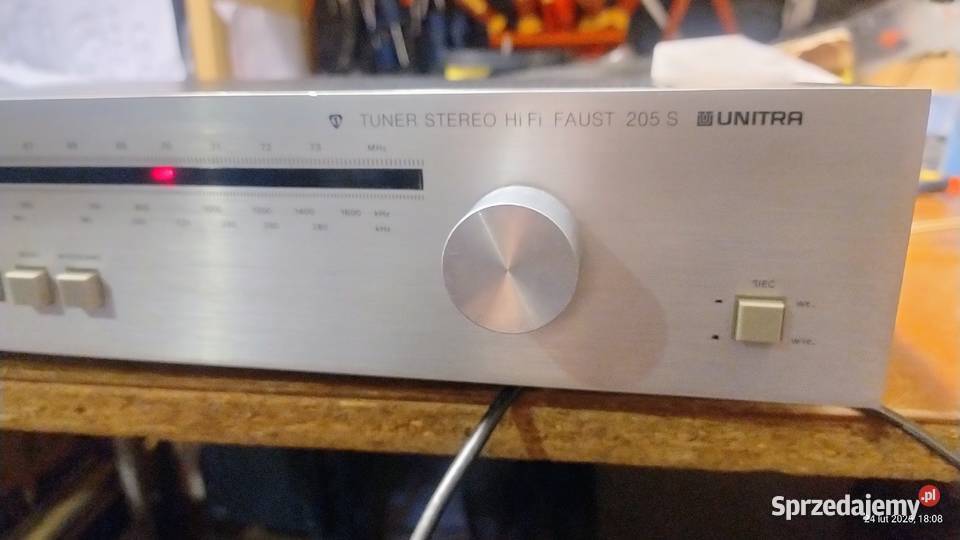 TUNER FAUST 205S DioRA Unitra przestrojony Piotrków Trybunalski sprzedam