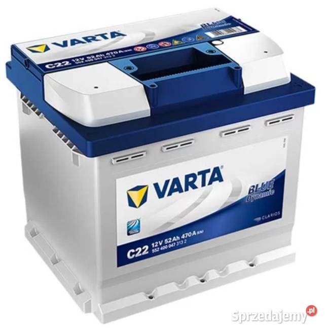 Akumulator 52Ah 470A VARTA Blue Dynamic C22 Poznań