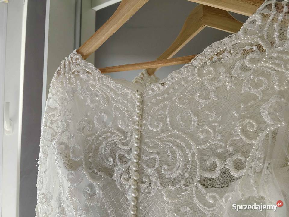 Suknia ślubna 40 welon i pokrowiec ODBIÓR