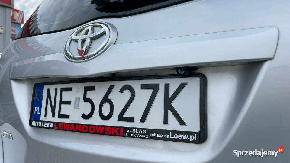 Toyota Verso Navi Kamera Cofania Tempomat elektryczne lusterka Elbląg