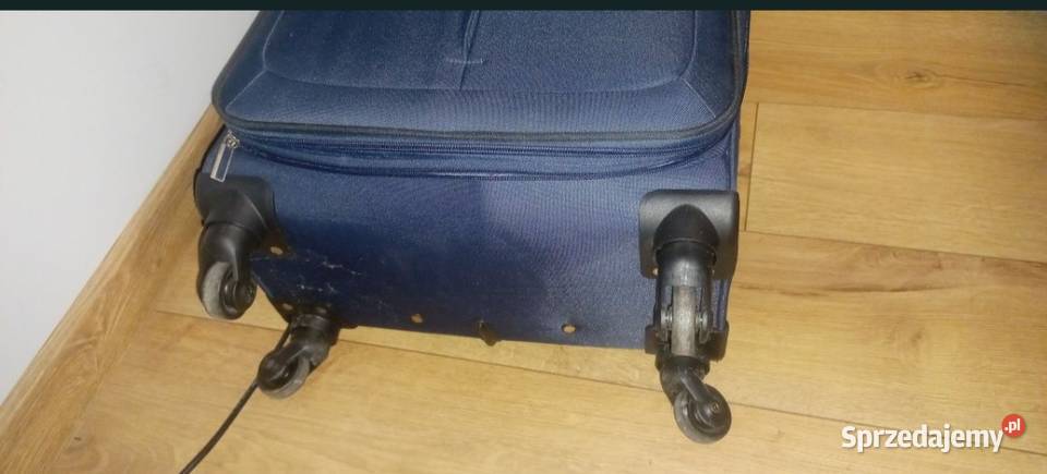 Walizka Ochnik duża granatowa jednokomorwa Gdańsk sprzedam