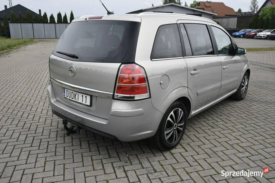 Opel Zafira 18benz DUDKI11 7 łódzkie Kutno sprzedam