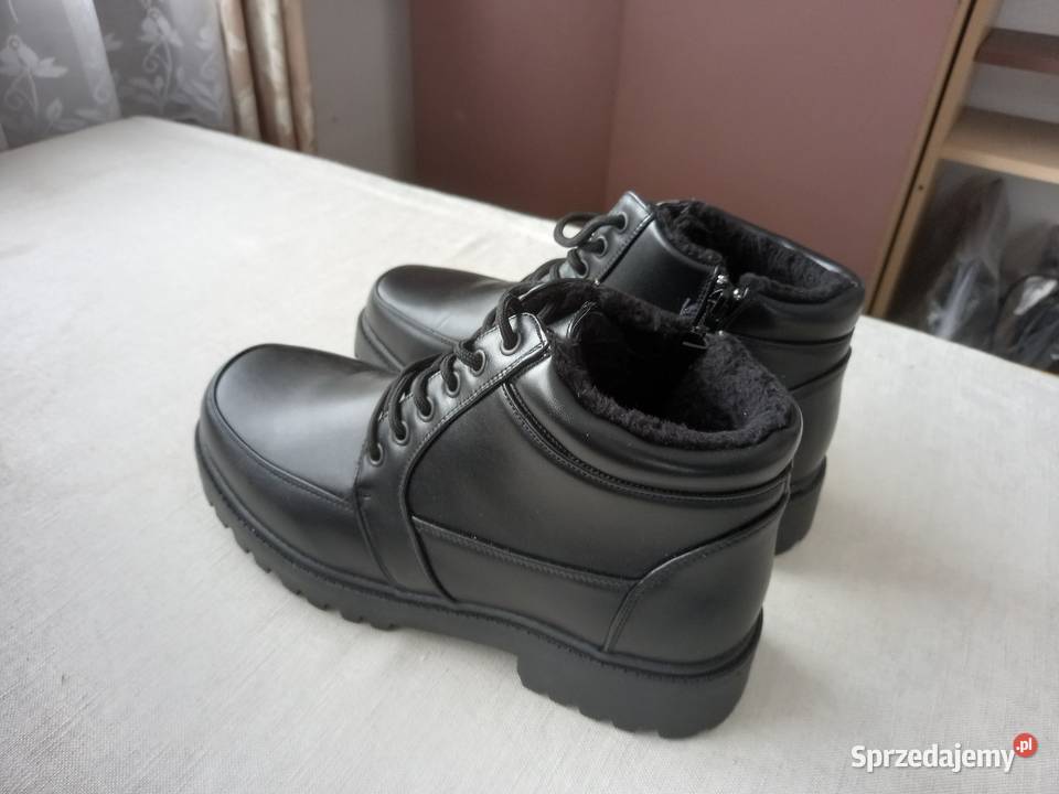 Buty NOWE czarne rozmiar 42 czarny Tomaszów Lubelski