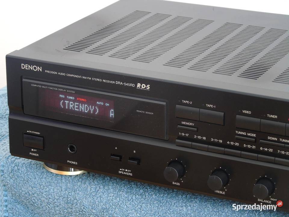 Amplituner Denon DRA545 RD sprawny i ładny Audio podkarpackie
