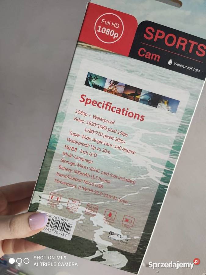 Kamerka sportowa mazowieckie Warszawa
