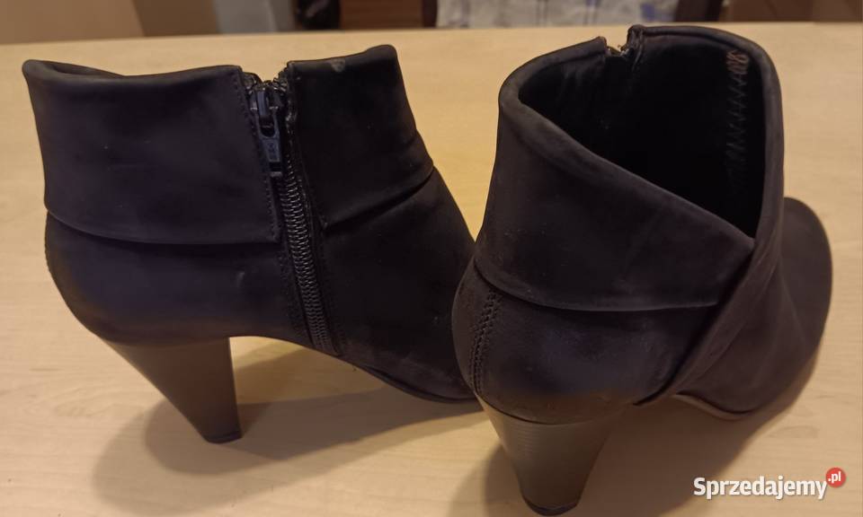 Botki Damskie Solo Femme Czarne Opole