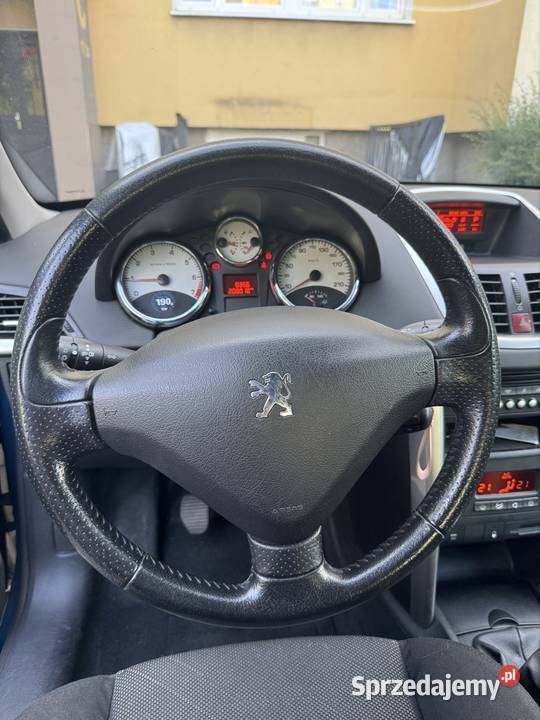 Peugeot 207 16 16V Sporty 110 benzyna ABS Samochody osobowe wielkopolskie Poznań