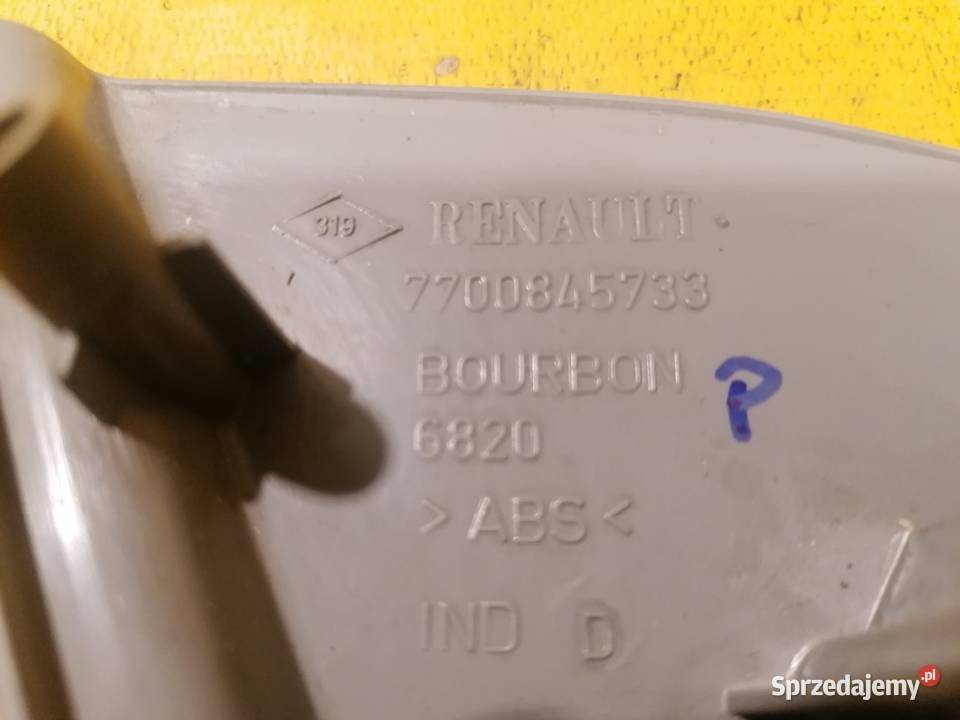 osłona zaślepka prawa 7700845733 Renault Clio 2 Piotrków Trybunalski